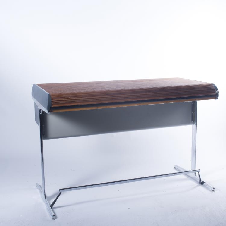Bild 6 zu Objekt, 'Rolltop-high-desk' from the 'Action Office I' series, 1964, Miller, Herman, Zeeland, 136A 190