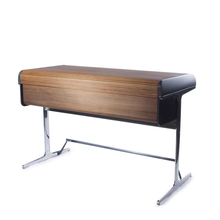 Bild 7 zu Objekt, 'Rolltop-high-desk' from the 'Action Office I' series, 1964, Miller, Herman, Zeeland, 136A 190