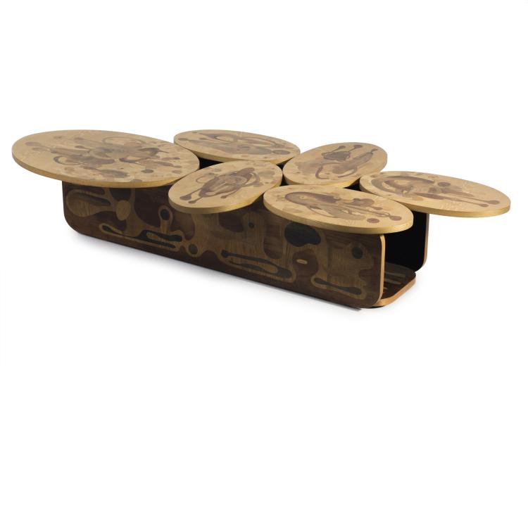 Hauptbild zu Objekt, Sofatisch, 1950er Jahre, Deutschland, 137B 316