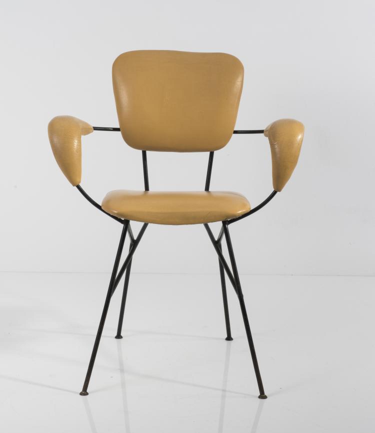 Bild 4 zu Objekt, Zwei Armlehnst&uuml;hle 'Cocorita T', um 1955, Velca, Legnano, 137B 309