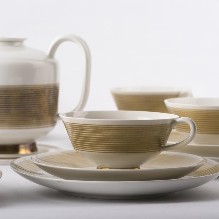 Bild 3 zu Objekt, 'Halle' teaset, 1930, Marguerite Friedlaender-Wildenhain, Berlin, StPM, 136A 34