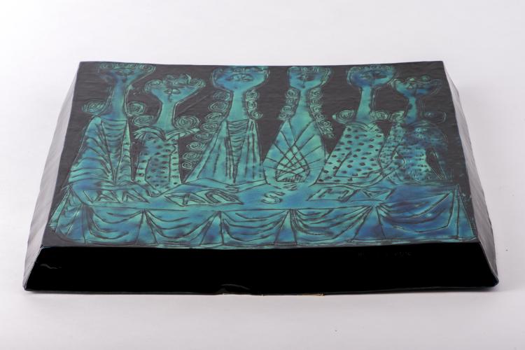 Bild 1 zu Objekt, Decorative wall plate, 1950s, Birger Kaipiainen, Kaipiainen, Birger, 137A 123