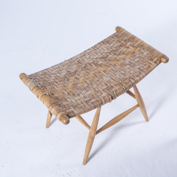 Bild 2 zu Objekt, Zwei Hocker 'Villa Rauma Repola', um 1955, Ilmari Tapiovaara, Finnland, 136A 78
