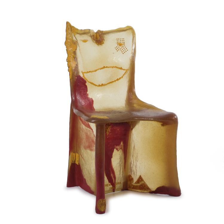 Hauptbild zu Objekt, Unique 'Pratt' chair, 1984, Gaetano Pesce, Pesce Design, New York, 136A 170