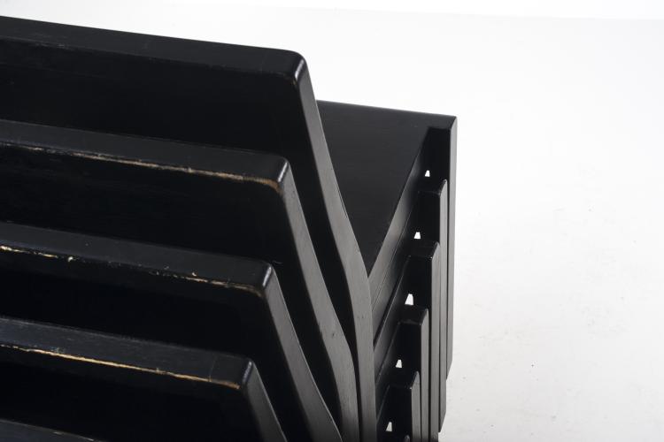 Bild 7 zu Objekt, Sechs Stapelst&uuml;hle '611', 1929, Alvar Aalto, Artek, Helsinki, 137A 9