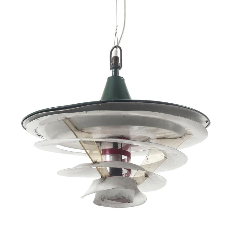 Hauptbild zu Objekt, Deckenleuchte 'Tivoli', 1949, Poul Henningsen, Poulsen, Louis, Kopenhagen, 137A 36