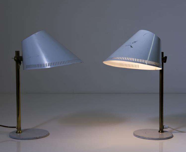 Bild 5 zu Objekt, Zwei Tischleuchten '9227', um 1950, Paavo Tynell, Idman Oy, Helsinki, 137A 41