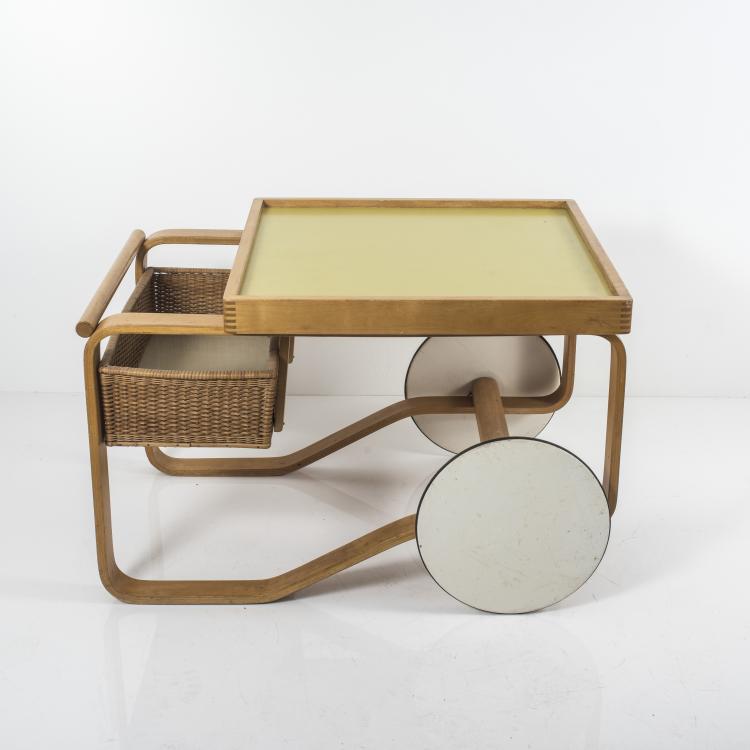 Bild 2 zu Objekt, '100/900' serving cart, 1937, Alvar Aalto, Artek, Helsinki, 137A 20