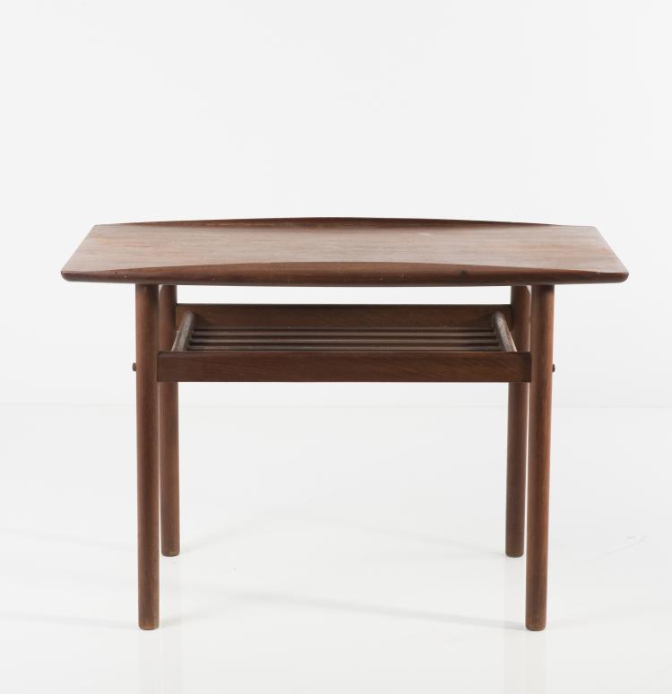 Bild 1 zu Objekt, Side table, 1950s, Grete Jalk, Jeppesen, P., M&oslash;belfabrik, Kopenhagen, 137A 46