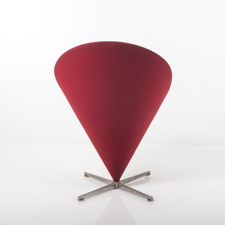Bild 4 zu Objekt, Sessel 'Cone chair', 1958, Verner Panton, Plus-Linje, D&auml;nemark, 137A 83