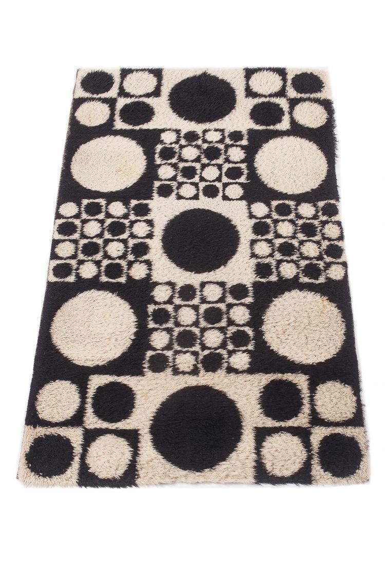 Hauptbild zu Objekt, 'Geometri I' carpet, 1960, Verner Panton, Unika Vaev, Kopenhagen, 137A 182