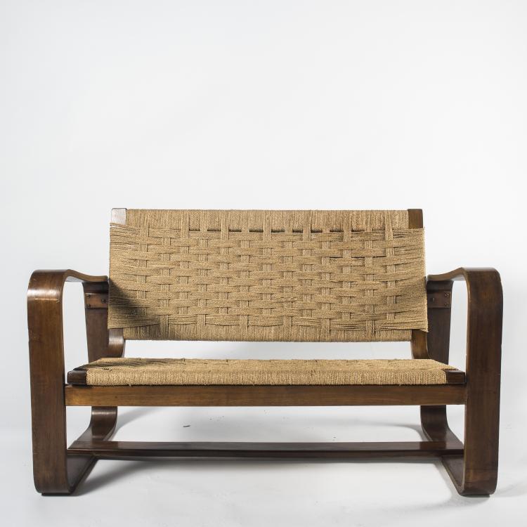 Bild 1 zu Objekt, 'Bocconi' couch, c1939, Giuseppe Pagano Pogatschnig, Maggioni, Gino, Varedo, 136A 94
