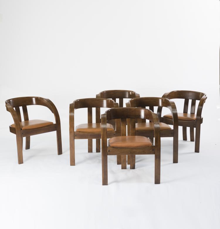 Bild 1 zu Objekt, Six 'Elisa' armchairs, 1963, Giampiero Bassi, Poltronova, Pistoia, 137B 432