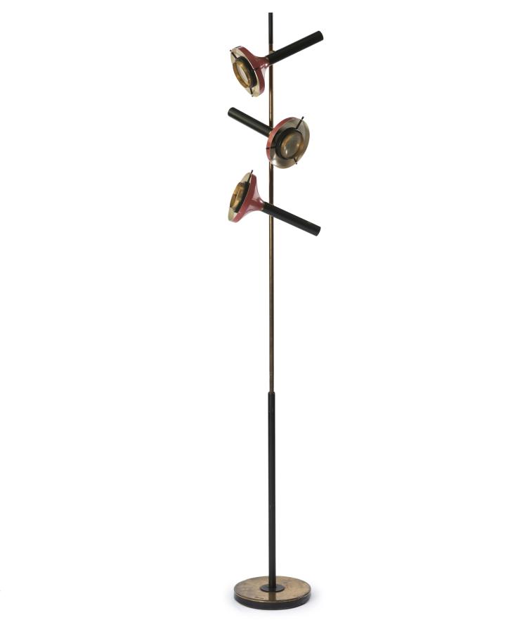 Hauptbild zu Objekt, Stehleuchte, um 1958, Oscar Torlasco, Lumi, Rom, 136A 109