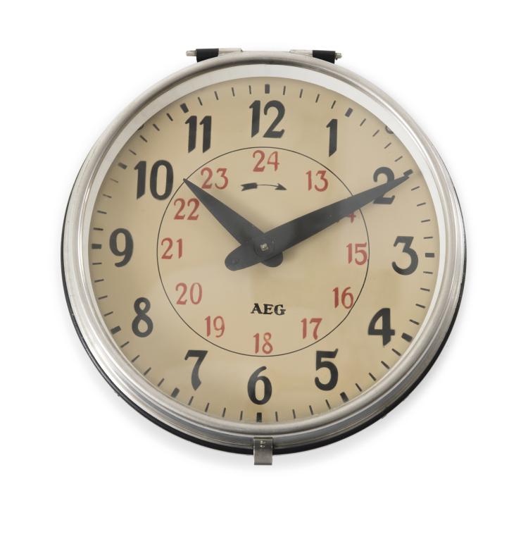 Hauptbild zu Objekt, Wanduhr, um 1910, AEG, Berlin, 136A 15