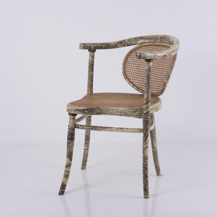 Bild 2 zu Objekt, Armlehnstuhl, 1885, Thonet, Wien, 137B 213
