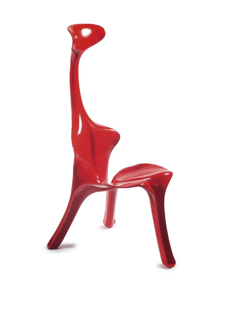 Hauptbild zu Objekt, 'Floris' chair, 1967/1990, G&uuml;nter Beltzig, Galerie Wolfgang F. Maurer, M&uuml;nchen, 136A 193