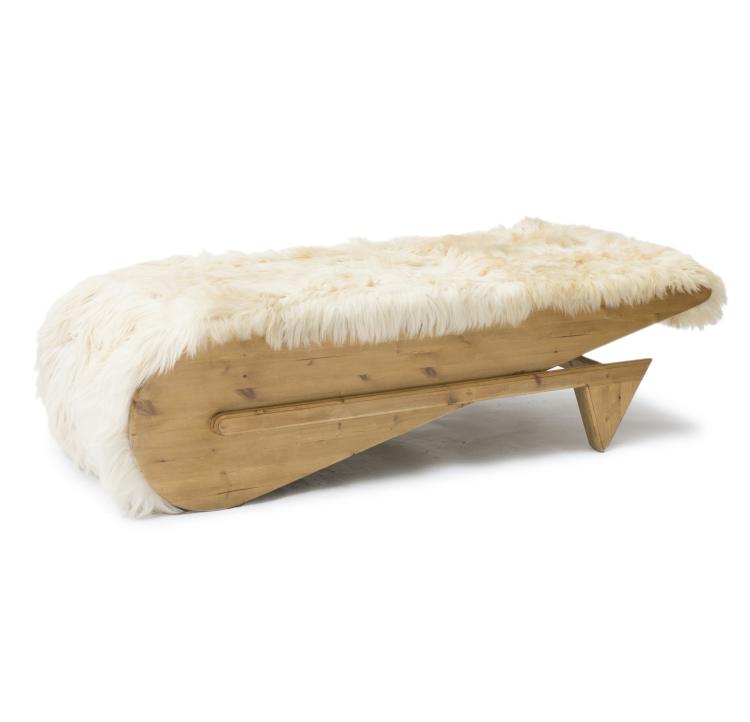 Hauptbild zu Objekt, Tagesbett / Liege, 1970er Jahre, Skandinavien, 137A 201