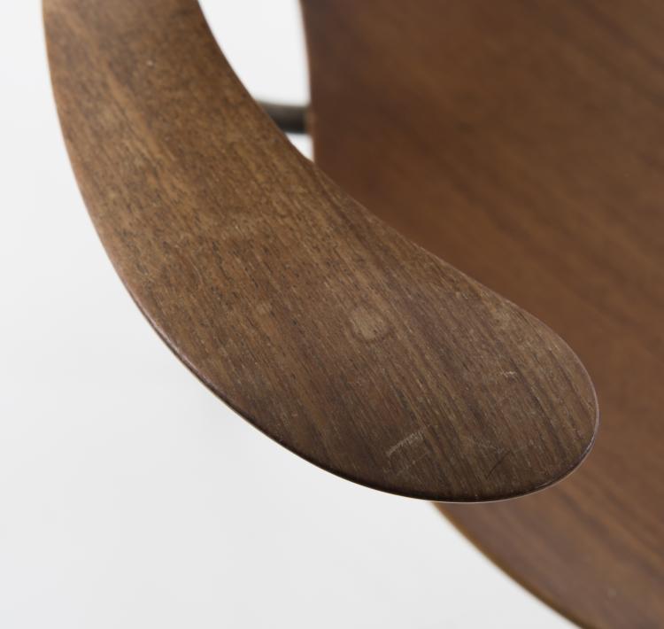 Bild 2 zu Objekt, Arbeitsstuhl '3117', 1955, Arne Jacobsen, Hansen, Fritz, Aller&ouml;d, 137A 57