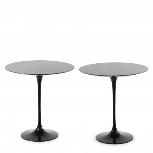 Two '163' end tables, 1957