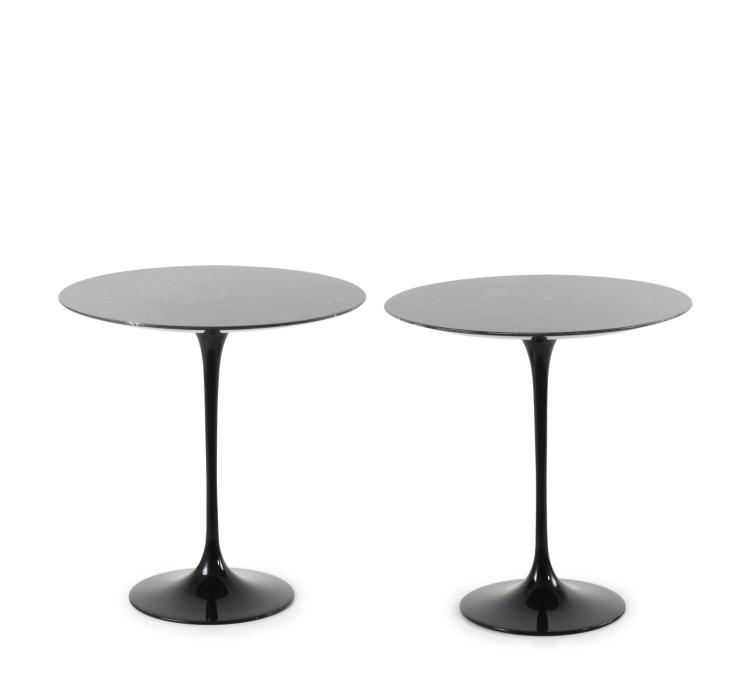 Hauptbild zu Objekt, Zwei Beistelltische '163', 1957, Eero Saarinen, Knoll International, New York, 137A 79
