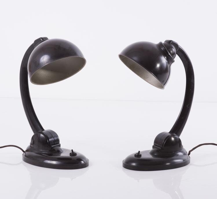 Bild 5 zu Objekt, Two '11126' table light, c1930, Eric Kirkland Cole, ESC, England, 137B 231