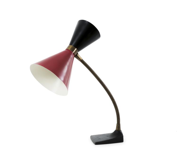 Hauptbild zu Objekt, Table light, 1950s, Italien, 137B 271
