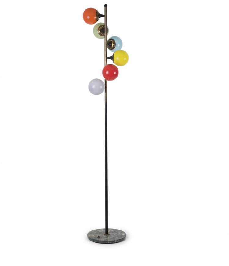 Hauptbild zu Objekt, Floor lamp, c1952, Stilnovo, Mailand (im Stile von), 137B 273
