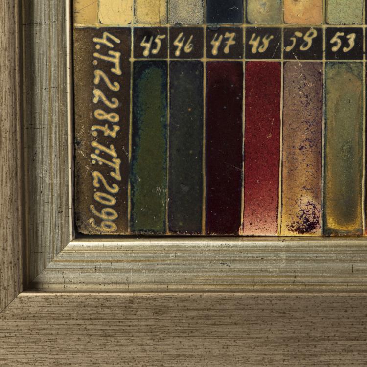 Bild 1 zu Objekt, Zwei Tischleuchten 'Sole medio', um 1995, Barnaba Fornasetti, Antonangeli Illuminazione, Paderno Dugnano/Mailand, 137B 548