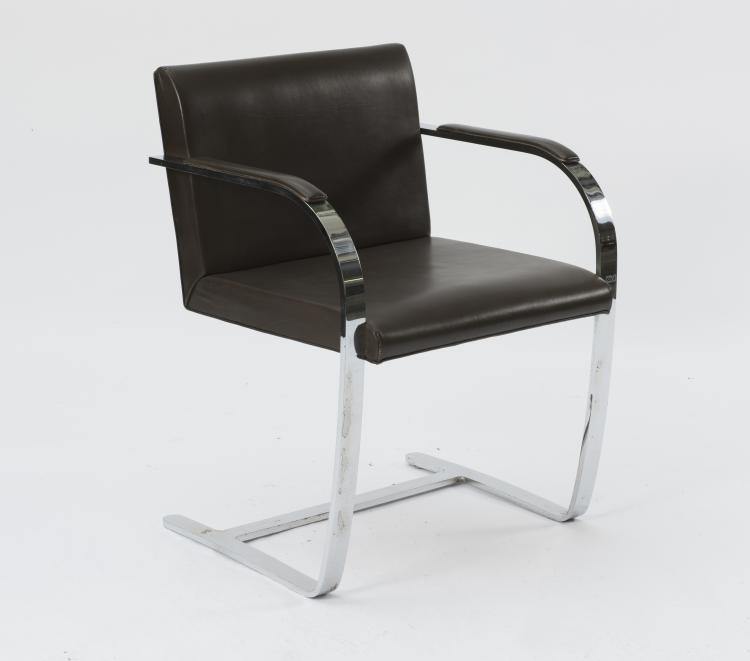 Bild 1 zu Objekt, Eight 'Brno' armchairs, 1929/30, Ludwig Mies van der Rohe, Knoll International, New York, 137B 225