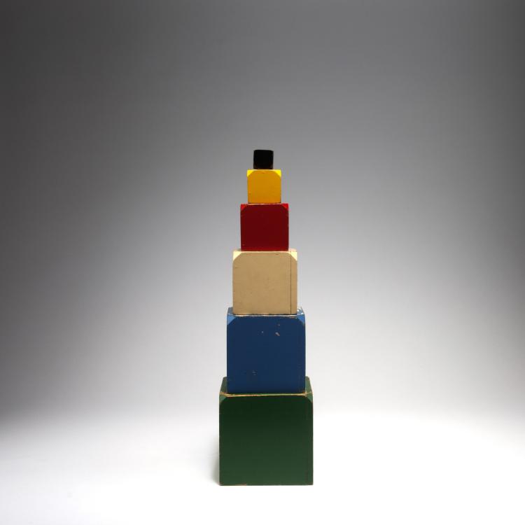 Bild 2 zu Objekt, W&uuml;rfelbaukasten '856', um 1959, ADO, Berg en Bosch, Apeldoorn, Niederlande, 137B 393