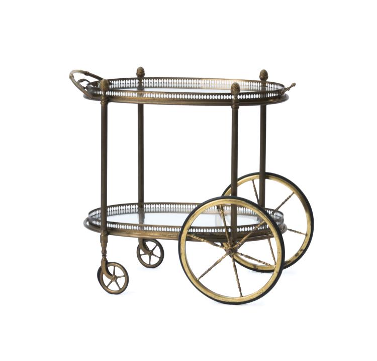 Hauptbild zu Objekt, Serving cart, c1950, Italien, 137B 258