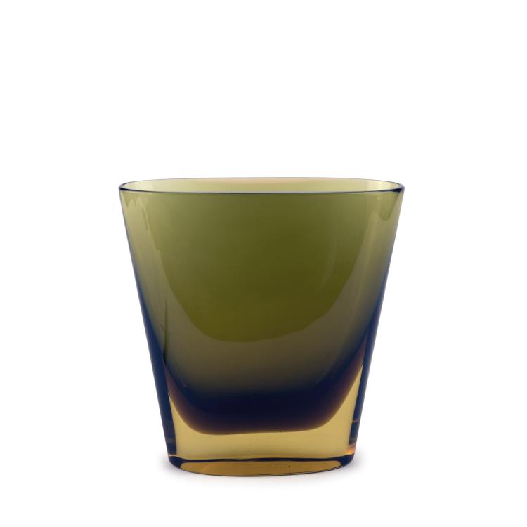 Hauptbild zu Objekt, 'Sommerso' vase, 1962, Flavio Poli, Seguso Vetri d'Arte, Murano, 137C 728