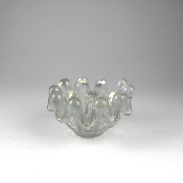 Bild 1 zu Objekt, Schale 'A grosse costolature', 1942, Ercole Barovier, Barovier & Toso, Murano, 137C 684