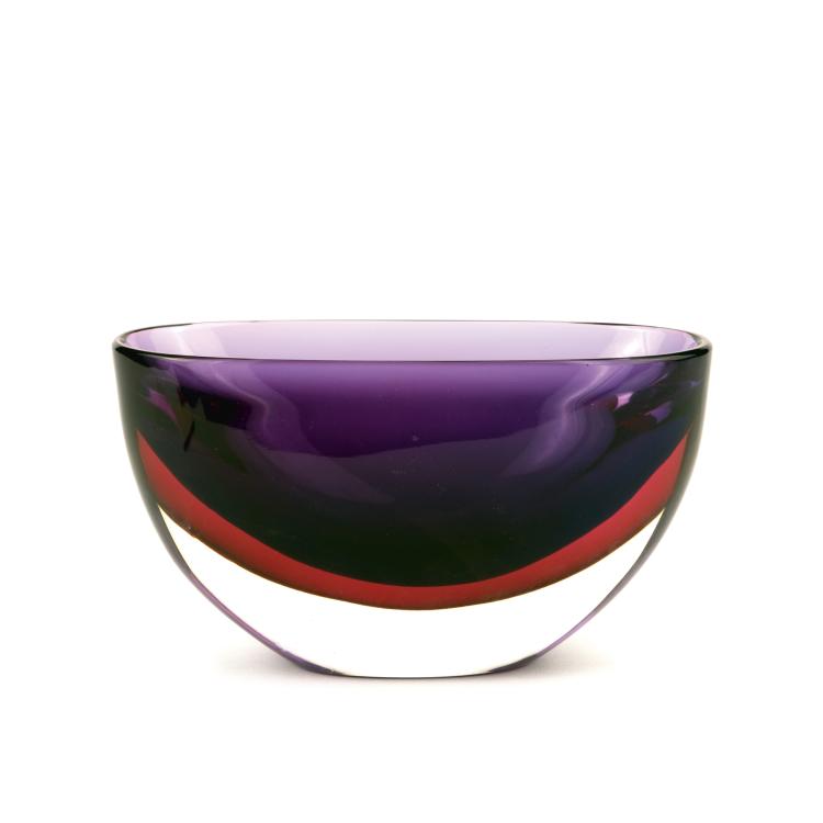 Hauptbild zu Objekt, Vase 'Sommerso', um 1958, Flavio Poli, Seguso Vetri d'Arte, Murano, 137C 727
