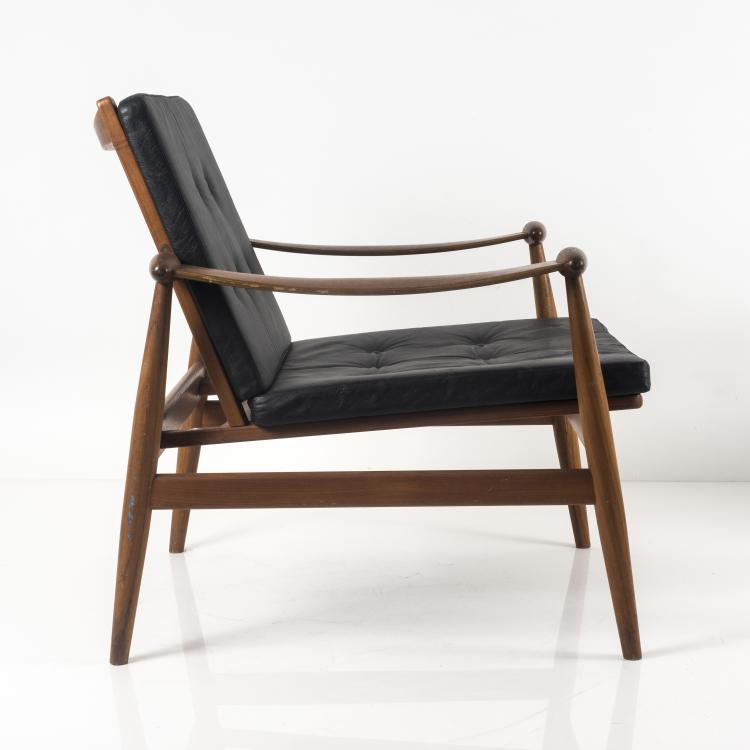 Bild 1 zu Objekt, Armlehnsessel 'FD 133' - 'Spade chair', 1953, Finn Juhl, France & Daverkosen, Kopenhagen, 137A 61