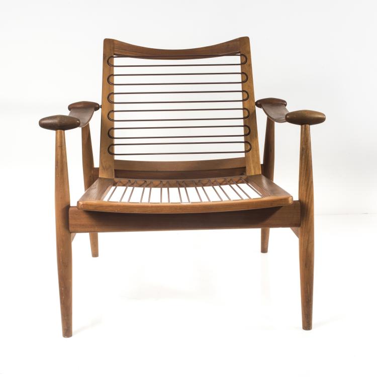 Bild 6 zu Objekt, Armlehnsessel 'FD 133' - 'Spade chair', 1953, Finn Juhl, France & Daverkosen, Kopenhagen, 137A 61