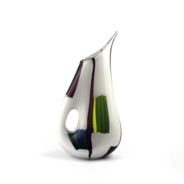 Bild 1 zu Objekt, 'Bandiere' vase, c1956, Anzolo Fuga, A.Ve.M., Murano, 137C 737