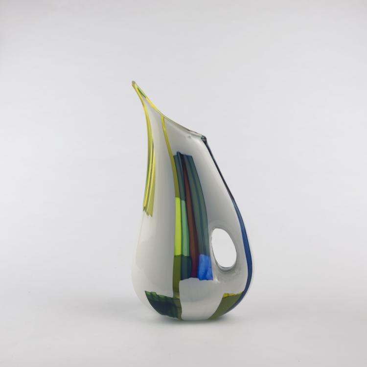 Bild 4 zu Objekt, 'Bandiere' vase, c1956, Anzolo Fuga, A.Ve.M., Murano, 137C 737