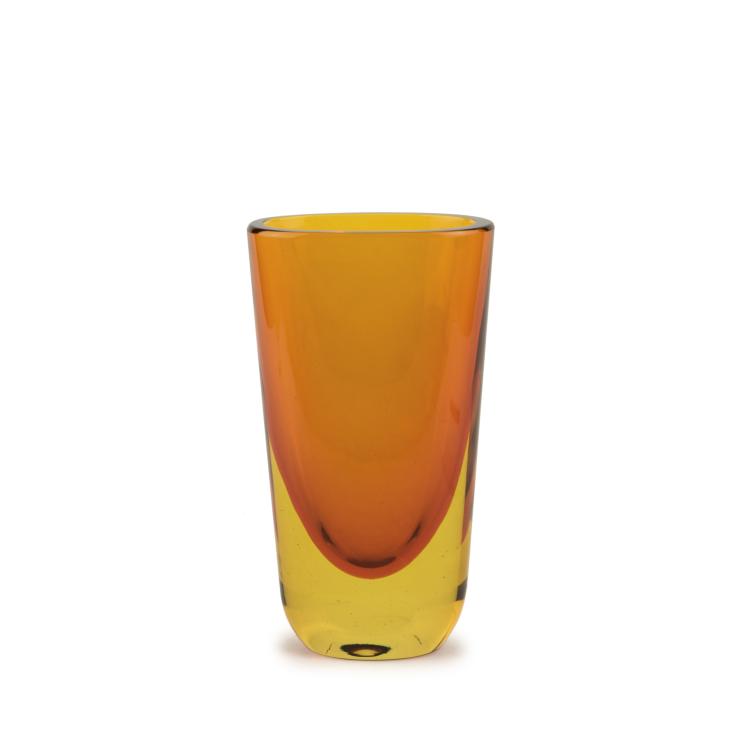 Hauptbild zu Objekt, 'Sommerso' vase, c1958, Flavio Poli, Seguso Vetri d'Arte, Murano, 137C 735