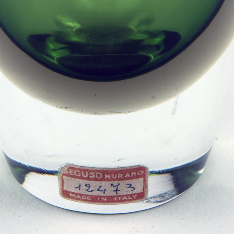 Bild 2 zu Objekt, 'Sommerso' vase, c1955, Flavio Poli, Seguso Vetri d'Arte, Murano, 137C 725