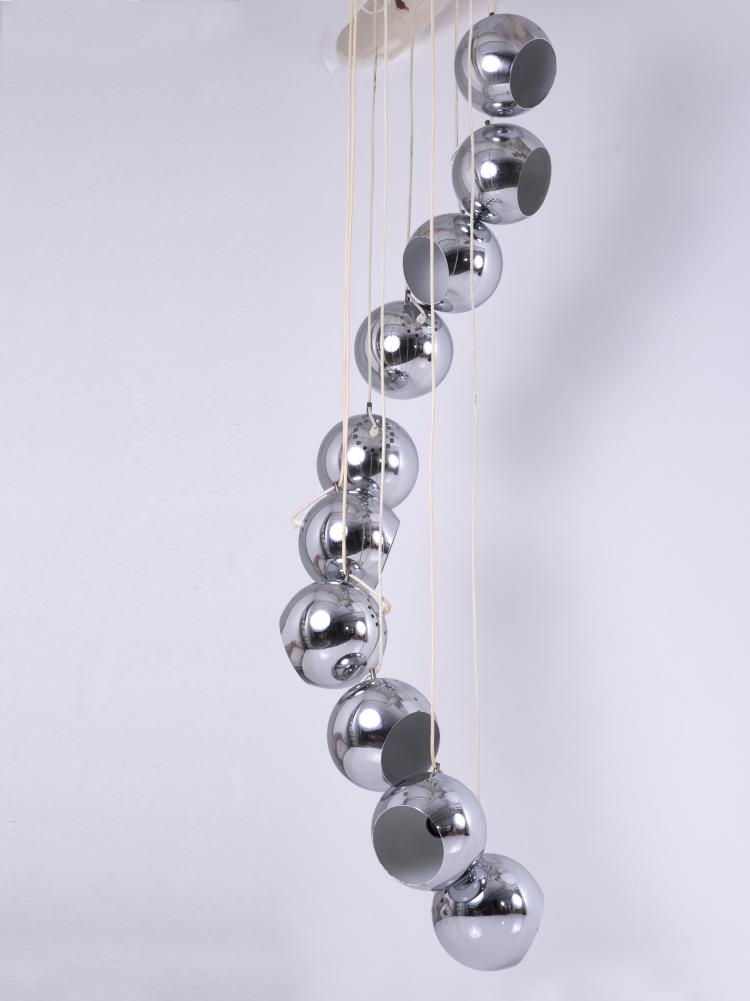 Bild 2 zu Objekt, Ceiling light, c1965, Mailand Harvey Guzzini, Harvey Guzzini, Mailand, 137B 455