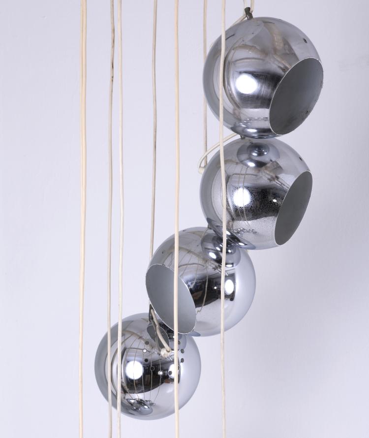 Bild 3 zu Objekt, Ceiling light, c1965, Mailand Harvey Guzzini, Harvey Guzzini, Mailand, 137B 455