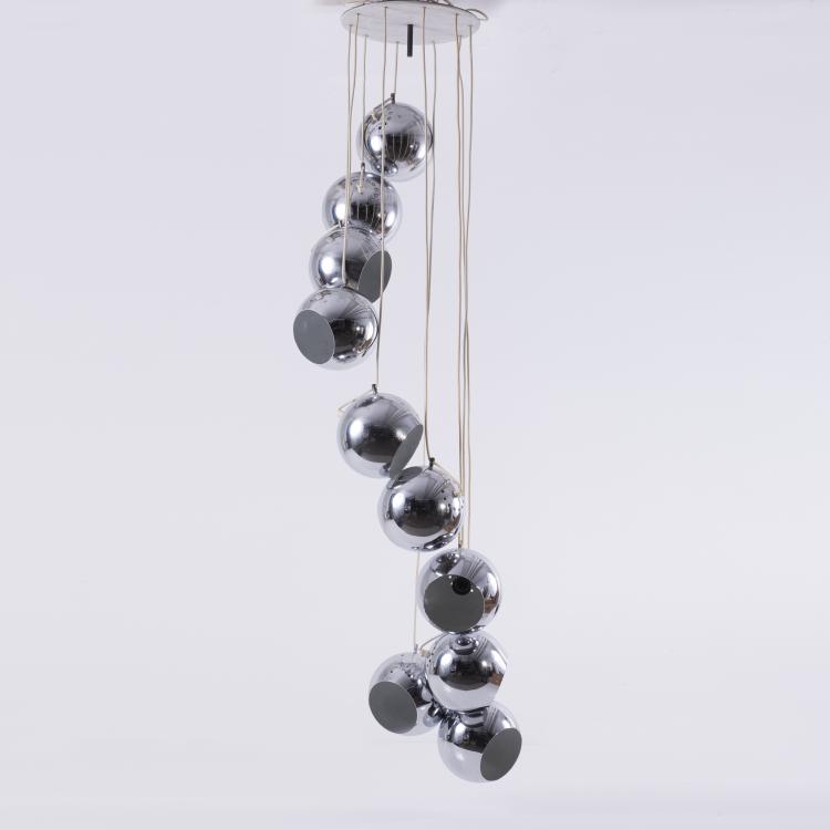 Bild 5 zu Objekt, Ceiling light, c1965, Mailand Harvey Guzzini, Harvey Guzzini, Mailand, 137B 455