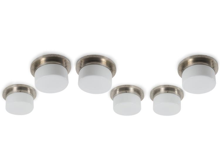 Hauptbild zu Objekt, Sechs Deckenleuchten um 1930, Wien, &Ouml;sterreich, 137B 226