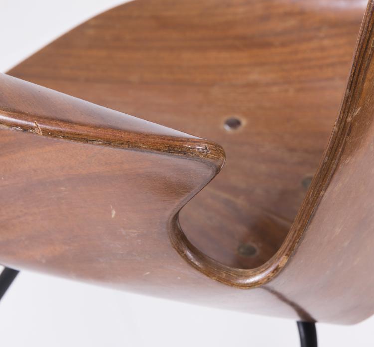 Bild 6 zu Objekt, Three 'Medea' armchairs, 1955, Vittorio Nobili, Tagliabue, Meda-Mailand, 137B 296