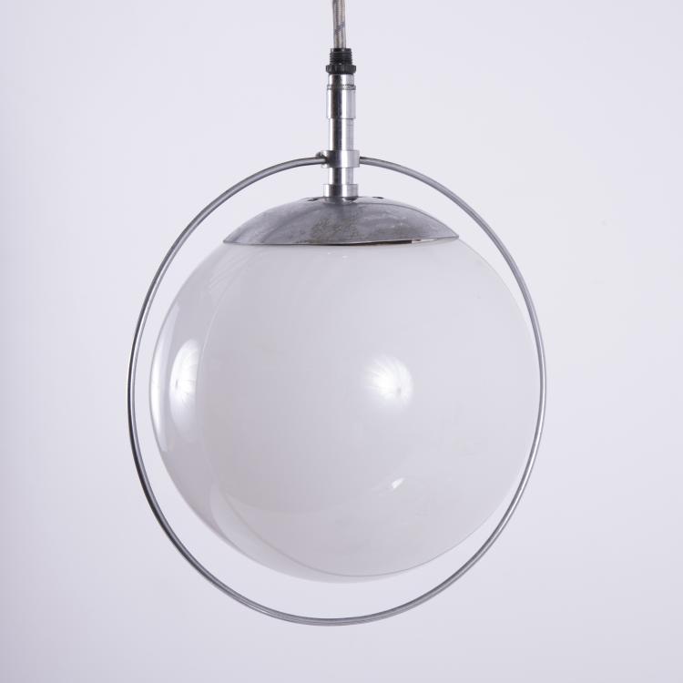 Bild 4 zu Objekt, Ceiling light, 1930s, Wolfgang T&uuml;mpel, Goldschmidt & Schwabe, Berlin (zugeschrieben), 148A 165