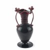 'Rosso nero' vase with handles, c1930
