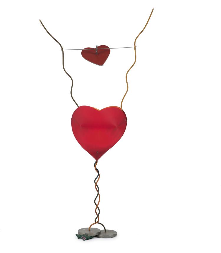 Hauptbild zu Objekt, 'One from the Heart' table light, 1989, Ingo Maurer, Design M, Maurer Ingo, M&uuml;nchen, 137B 583