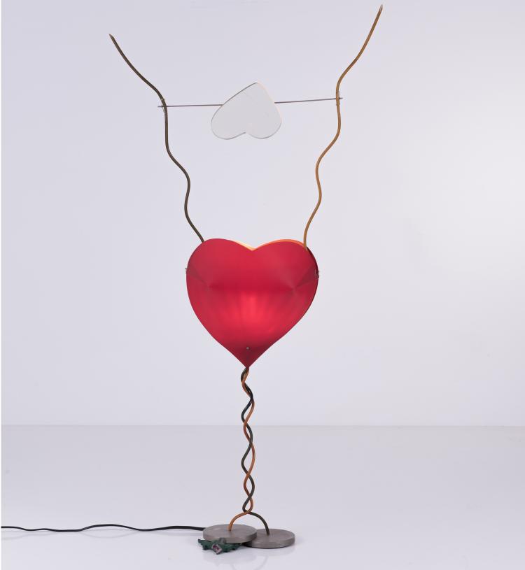 Bild 2 zu Objekt, 'One from the Heart' table light, 1989, Ingo Maurer, Design M, Maurer Ingo, M&uuml;nchen, 137B 583